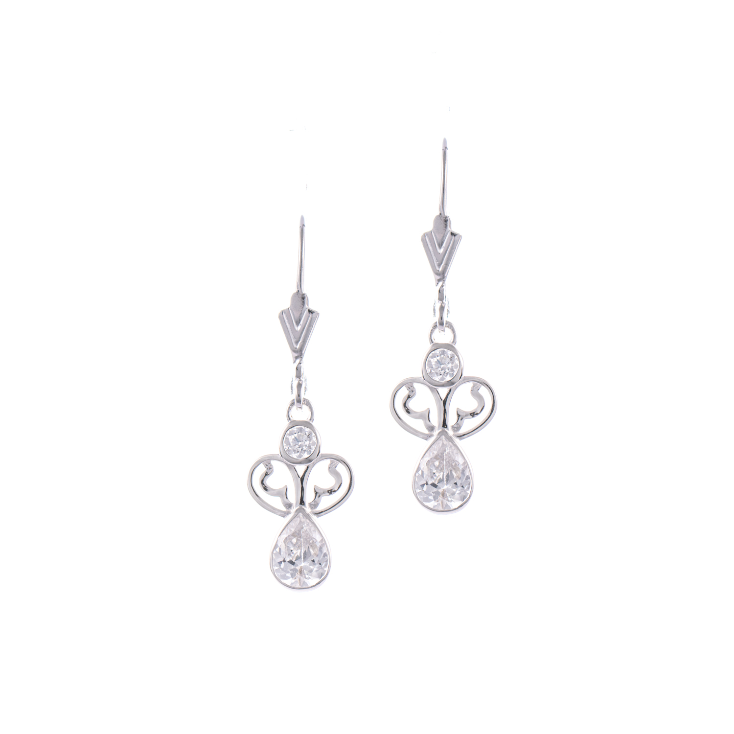 Ohrringe 925 Silber Zirkonia