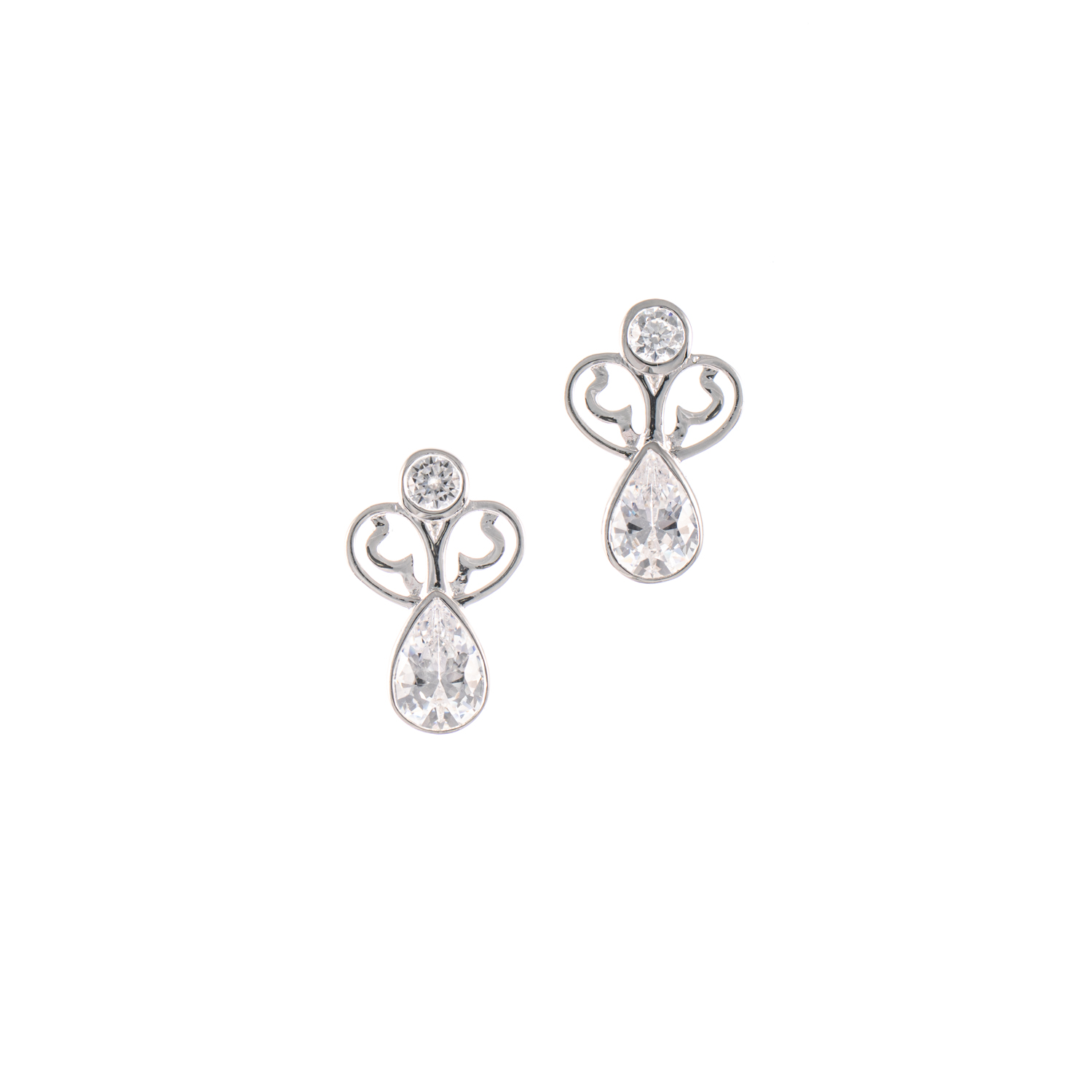 Ohrstecker 925 Silber Zirkonia