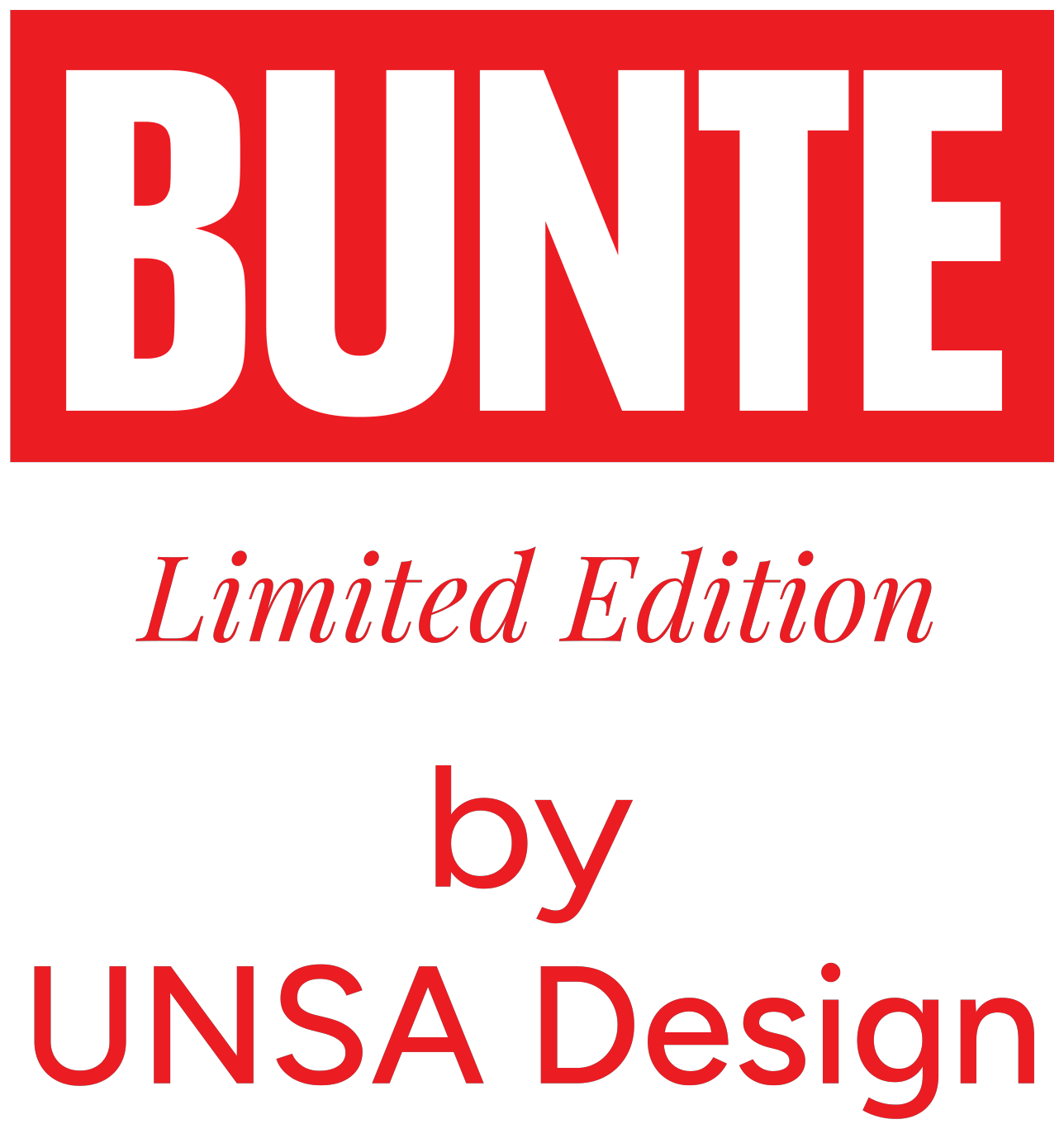 BUNTE x UNSA Design Limited Edition